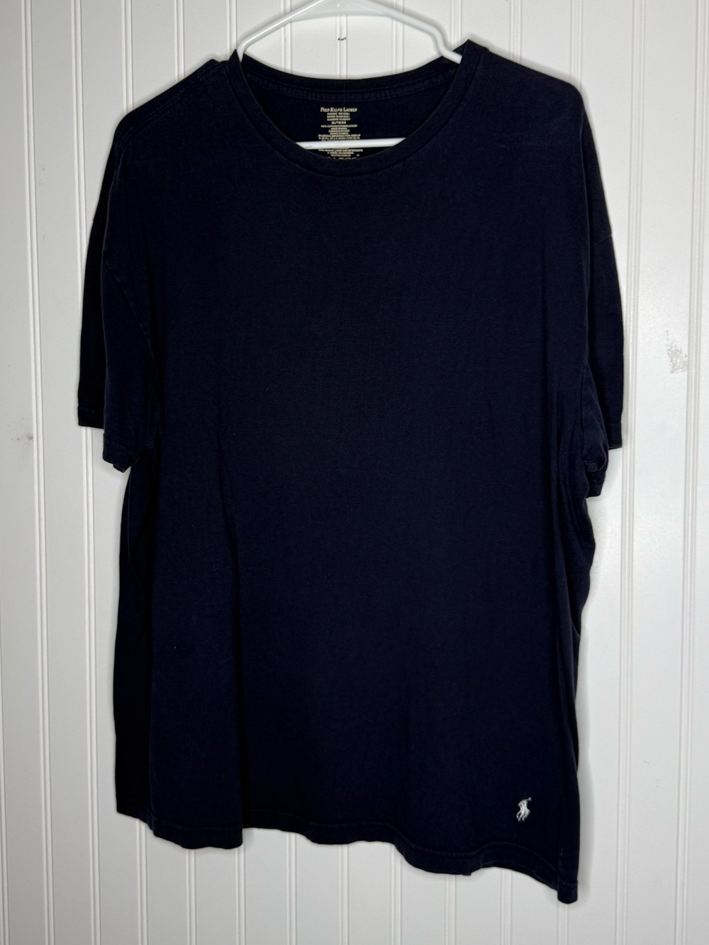 Polo by Ralph Lauren Navy Short Sleeve Crew Neck Shirt Size XL